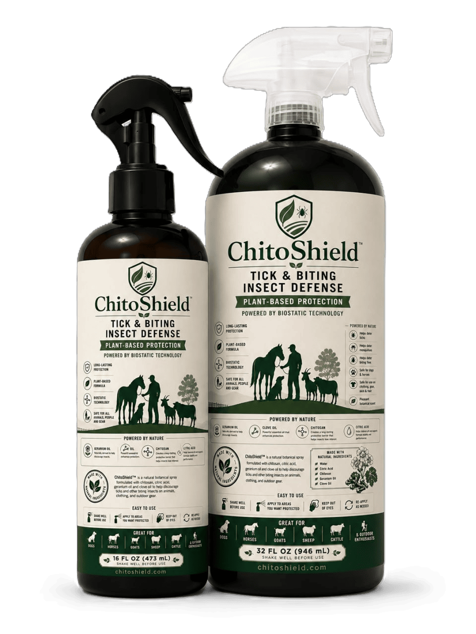 ChitoShield size options